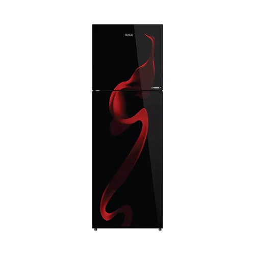 Haier 240L Frost Free Double Door Refrigerator Viona Glass 2 Star HRF-2902PVG-P