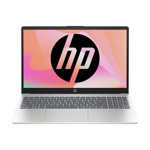 HP 15 15-FC0703AU Standard Laptop (AMD Ryzen 5 7530U/16 GB/512 GB SSD/AMD Radeon Graphics/Windows 11 Home/MS Office Home 2024/Full HD), 40.9 cm - 16.1 inch, Natural Silver